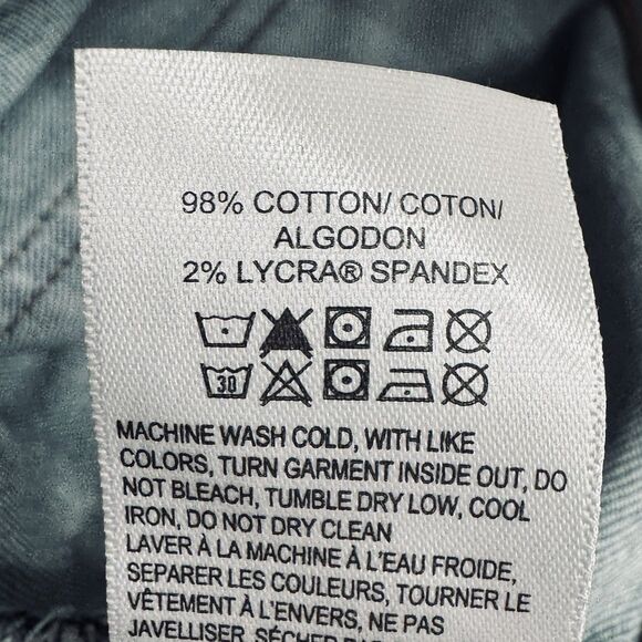 Lucky Brand Ava Mid Rise Skinny Ankle Jeans 12/31 (32x26) Blue Distressed Womens - Picture 5 of 10